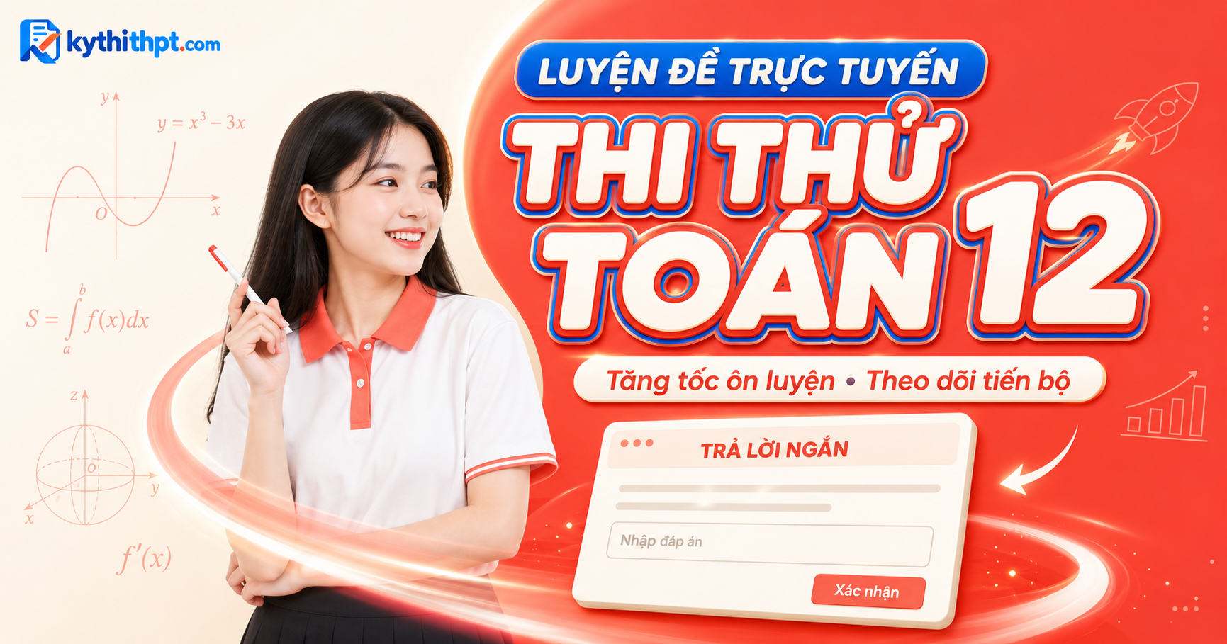 Thi thử Toán 12 — kythithpt.com
