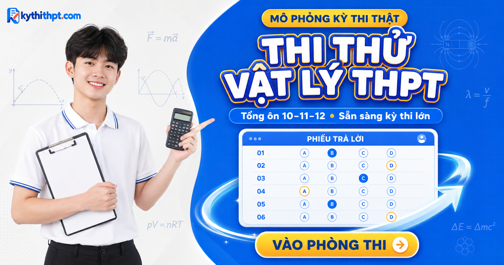 Thi thử Vật lý THPT — kythithpt.com